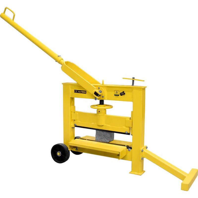 Steinknacker Steintrenner Schnittlänge 420 mm Schnitthöhe 140 mm Pflasterknacker Steinspalter