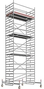 Universal-Fahrgerüst Rollgerüst Malergerüst breite Ausführung Gerüsthöhe 8,61 m – 2