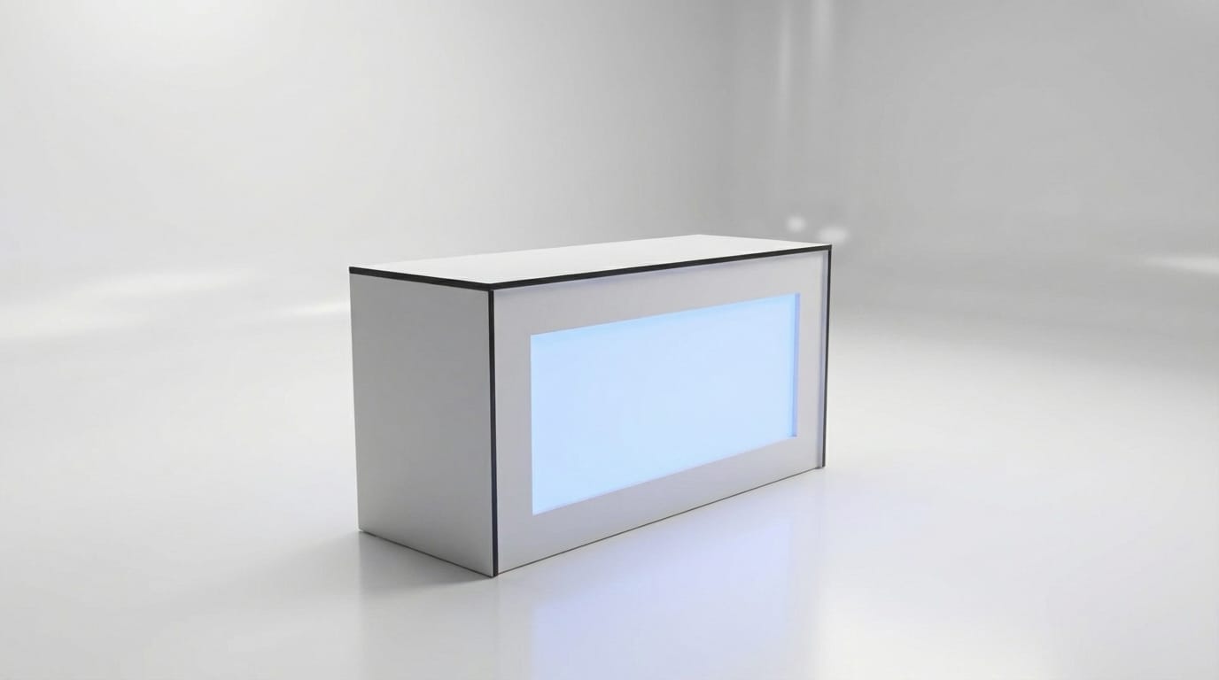 LED Bar mieten – Leuchtende Event-Theke & Bartresen mit RGB-Farbwechsel für Ihr Event – 2