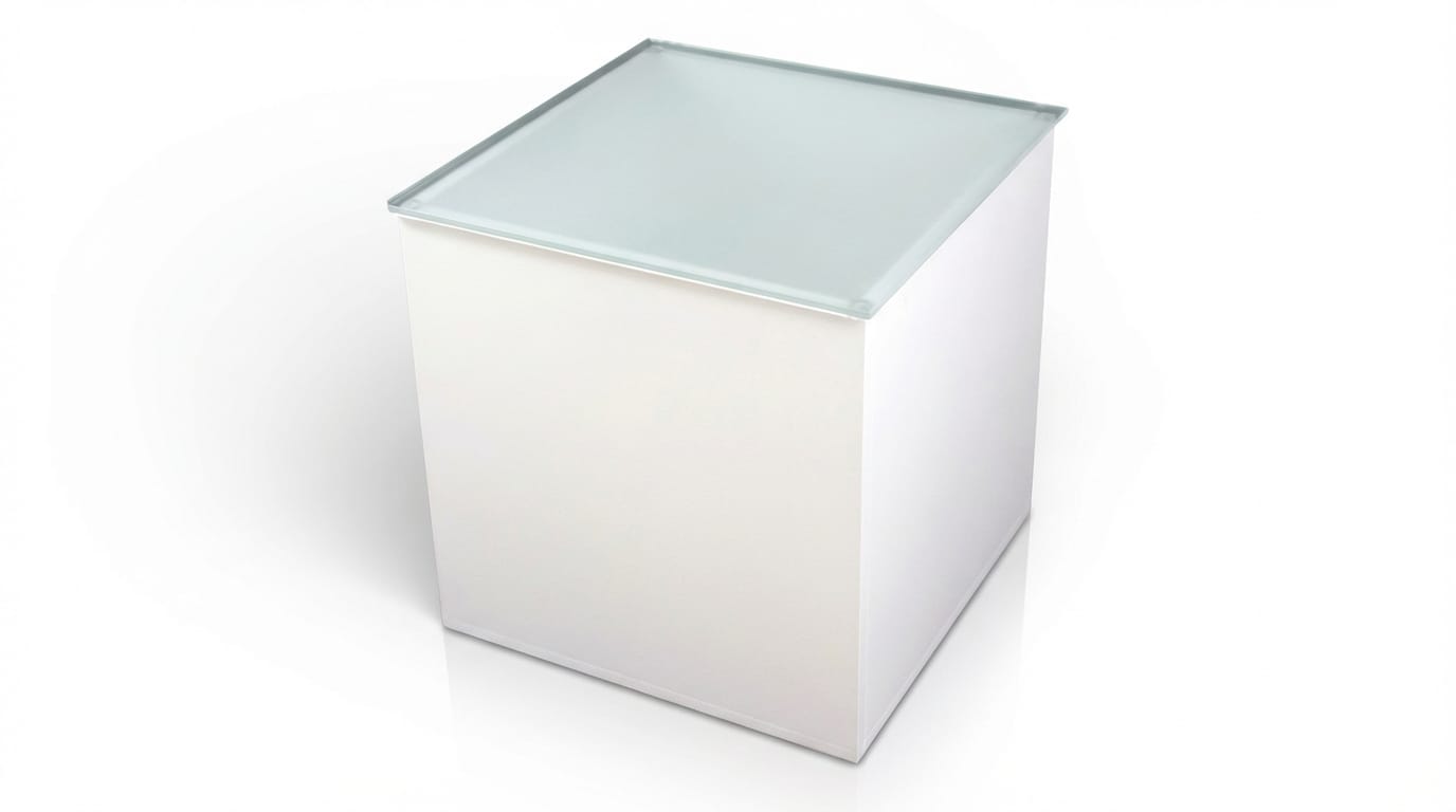 Loungemöbel / Sitzwürfel / Loungehocker / Leder Hocker – 3