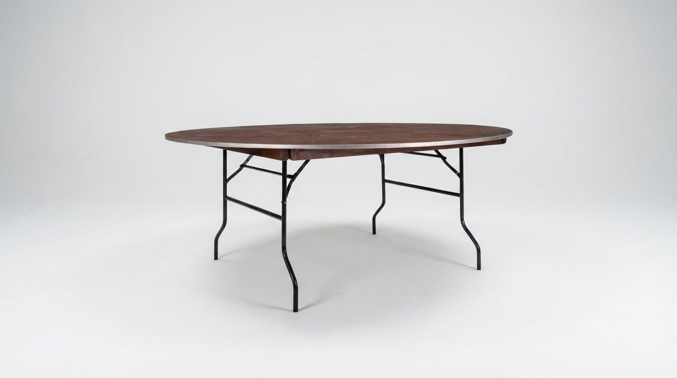 Banketttische mieten: Rund (Ø 150/180 cm) & Rechteckig (180x80 cm) – Ideal für Events & Hochzeiten – 2