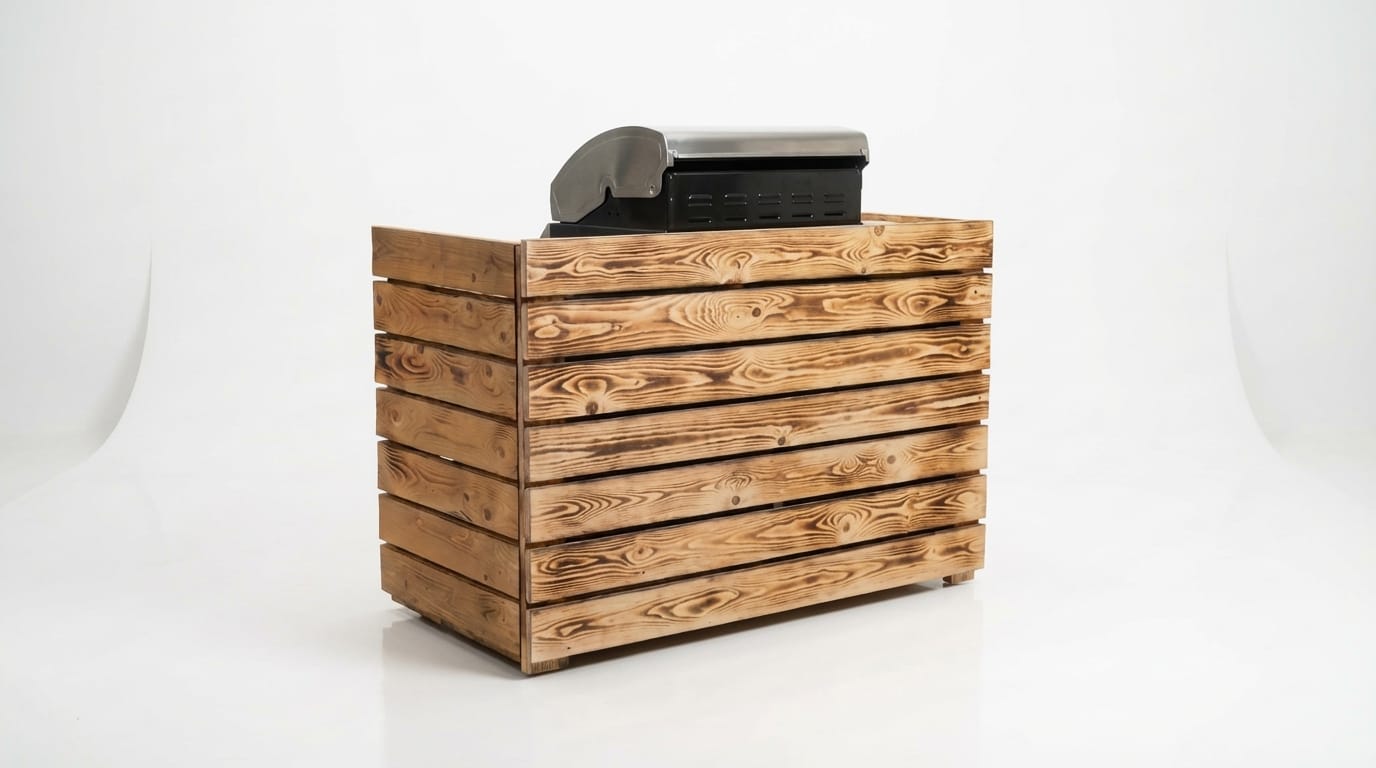Großer Holzkohlegrill (100x60 cm) & Gasgrill mit 3 Heizzonen – Inklusive Reinigung – 3