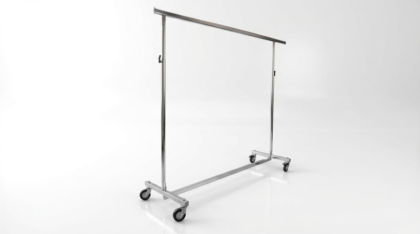 Mobiler Garderobenständer mieten – Ausziehbar bis 220 cm & rollbar