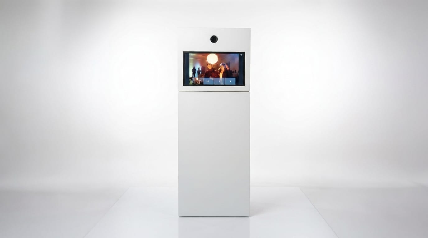 Premium Fotobox mieten (inkl. Spiegelreflexkamera &amp; Sofortdruck)